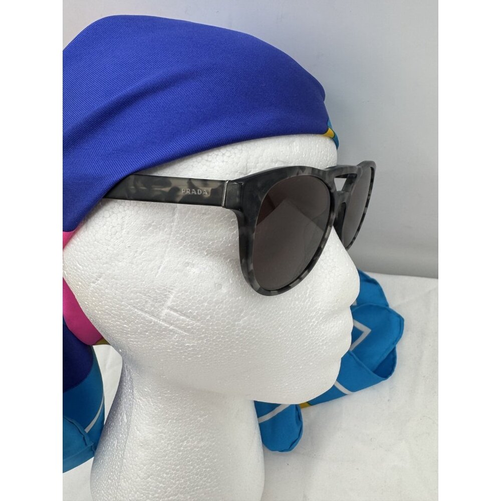 PRADA Tortoise Dark Brown Aviator Frames Sunglasses VH3-8C1 145 3N SPR13T-F 54 - Picture 9 of 13